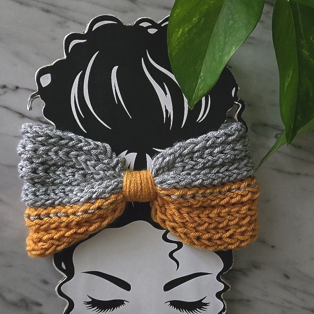 Handmade Knit Turban Headband